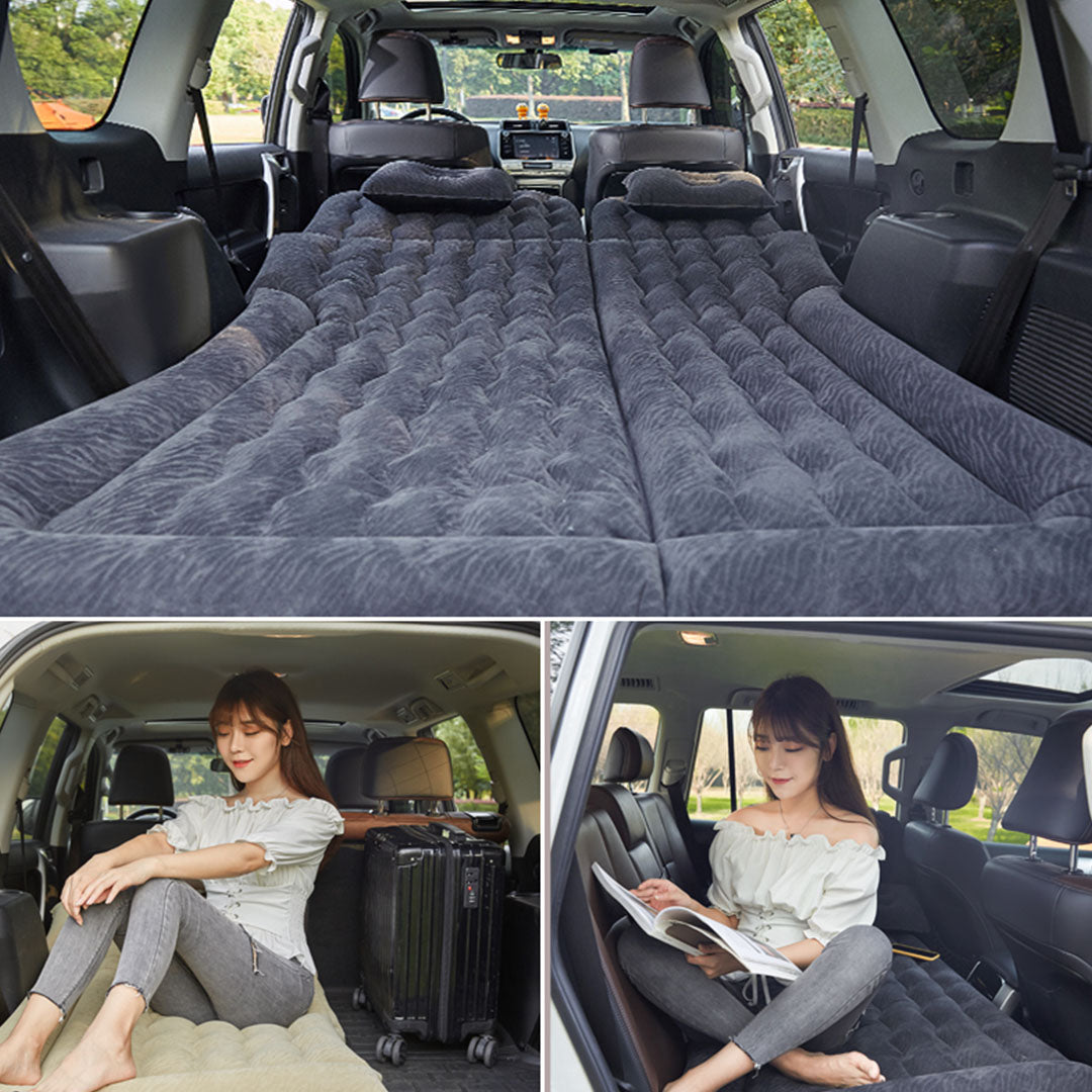 Black Inflatable Car Boot Mattress