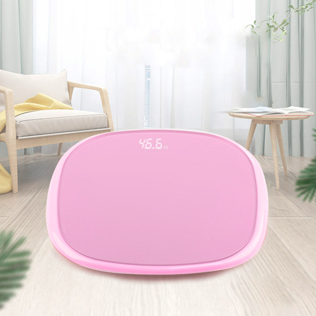 180kg Digital Fitness Electronic Scales Pink