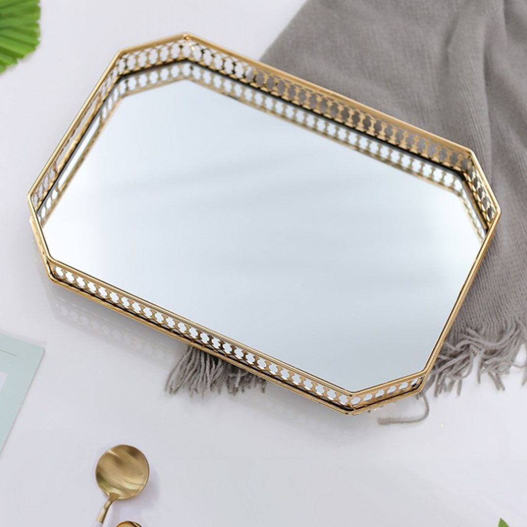 35cm Rectangular Vanity Tray with Handles