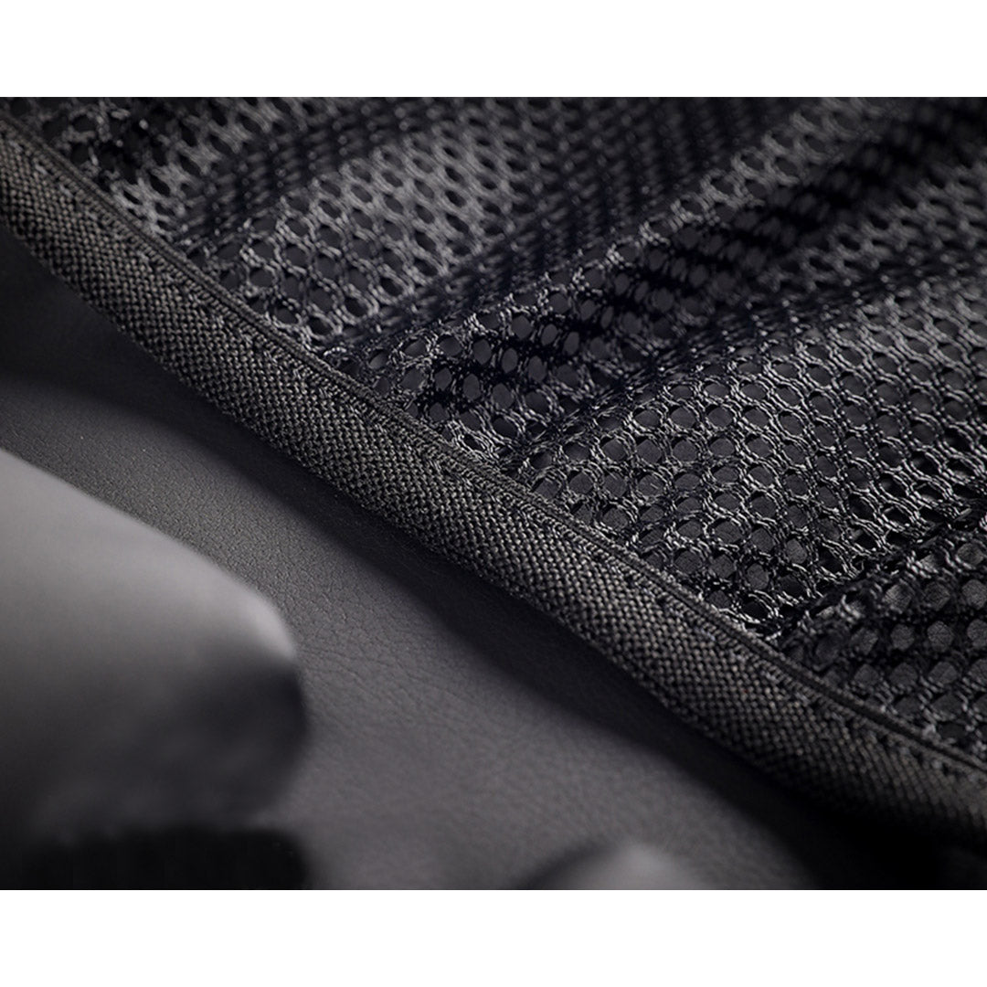 High Quality Leather Car Back Seat Organizer Interior Accessories Black