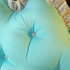 120cm Light Blue Princess Headboard Pillow