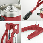 Commercial Manual Juicer Red