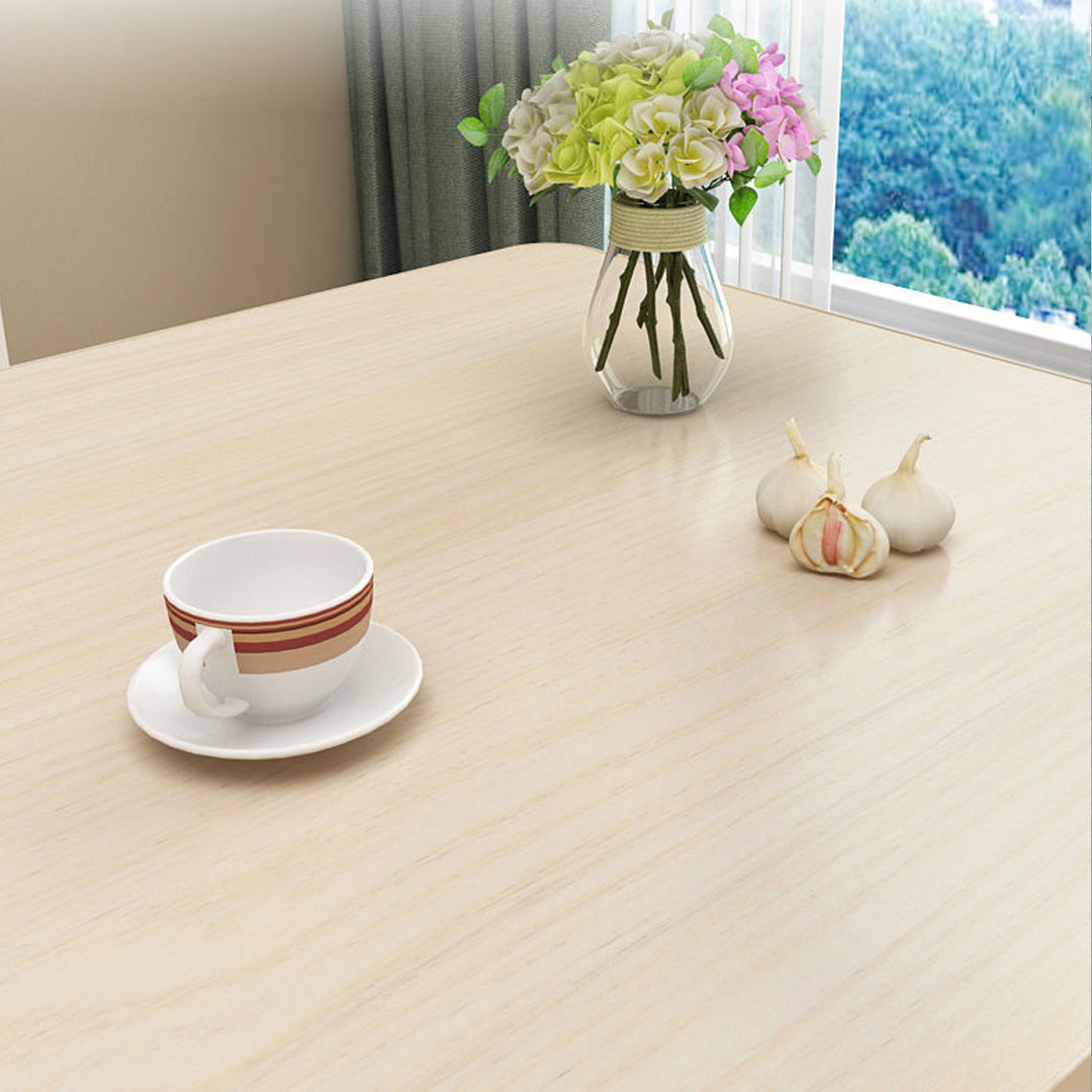 Black Foldable Portable Standing Legs Square Table