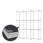 8 Cubes Blue Portable Wardrobe