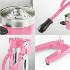 Commercial Manual Juicer Pink