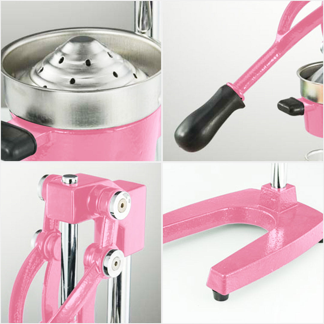Commercial Manual Juicer Pink