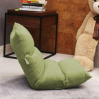 Floor Recliner Lazy Sofa Yellow Green