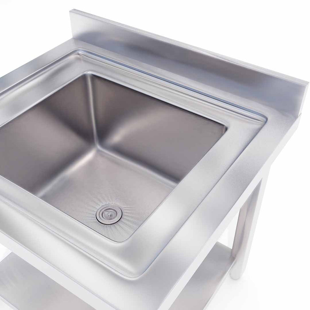 Worksink Commercial Stainless Steel Work Sink 70*70*85cm – Soga International