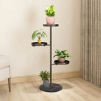 3 Tier Black Round Plant Stand