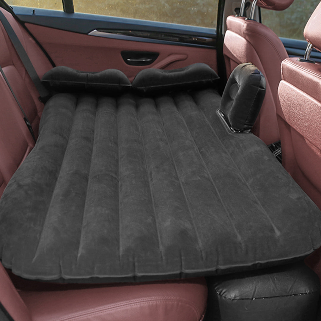 Black Stripe Inflatable Car Mattress