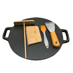 37cm Cast Iron Induction Crepes Pan Bakeware