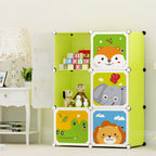 6 Cubes Animal Design Wardrobe