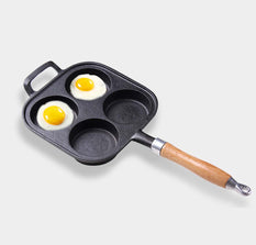 4 Mold Breakfast Fried Egg Cast Iron Pancake Maker Fry Pan Exporter China