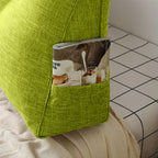 120cm Green Wedge Bed Cushion