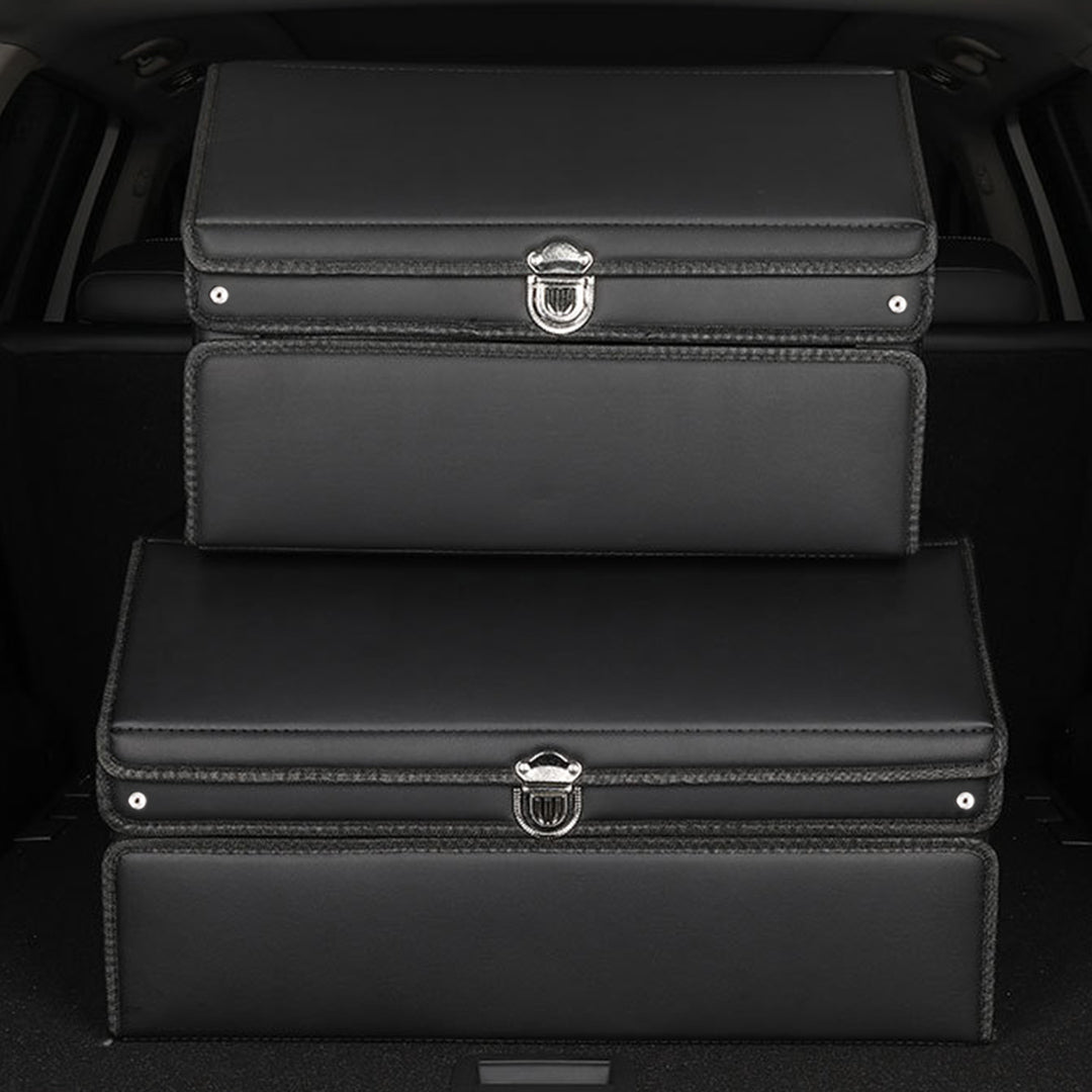60cm Car Boot Collapsible Storage Box with Lock