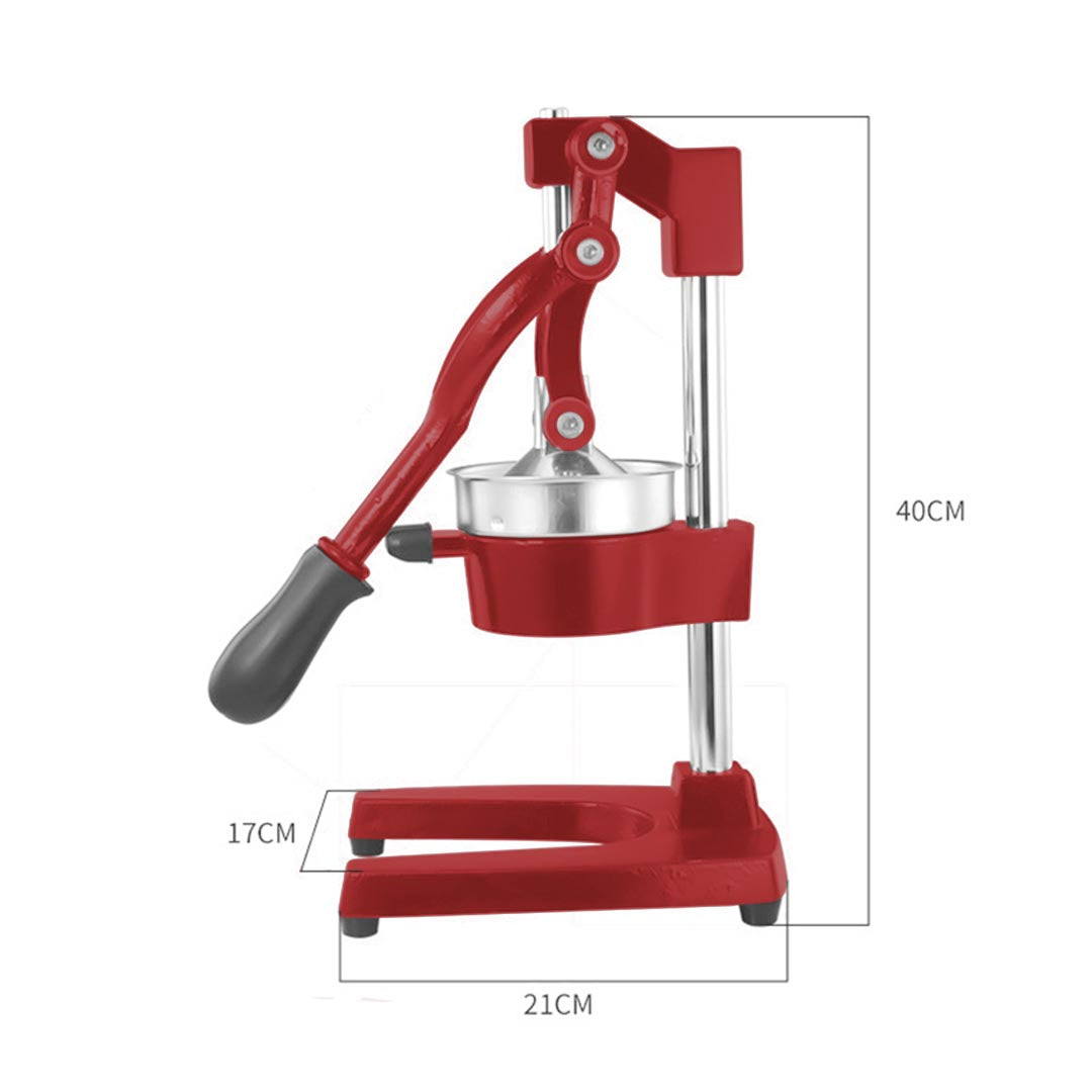 Commercial Manual Juicer Red