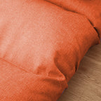Floor Recliner Lazy Sofa Orange