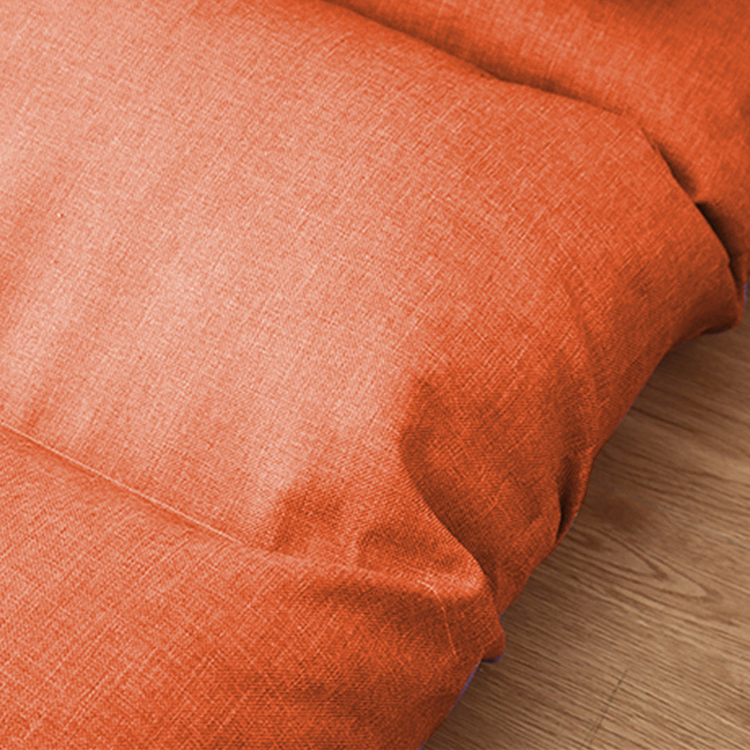 Floor Recliner Lazy Sofa Orange