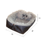 Black Dual-purpose Cushion Pet Mat