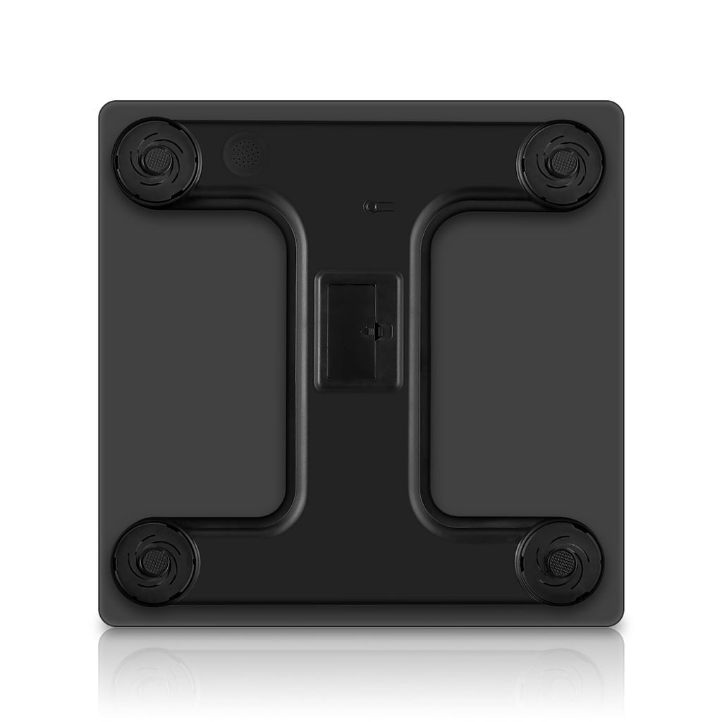 180kg Glass Digital Fitness Electronic Scales Black