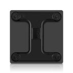 180kg Glass Digital Fitness Electronic Scales Black