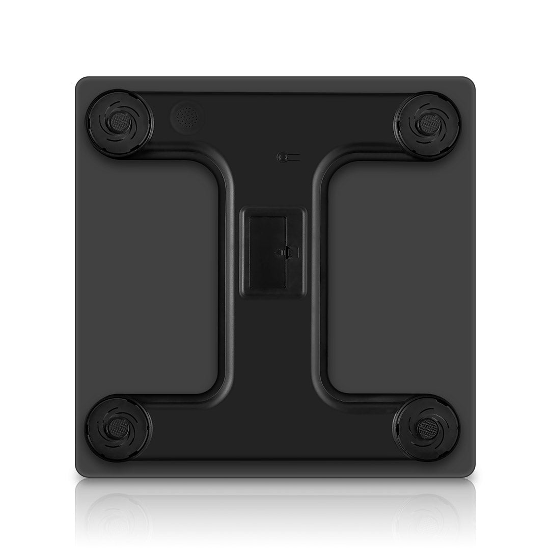 180kg Glass Digital Fitness Electronic Scales Black