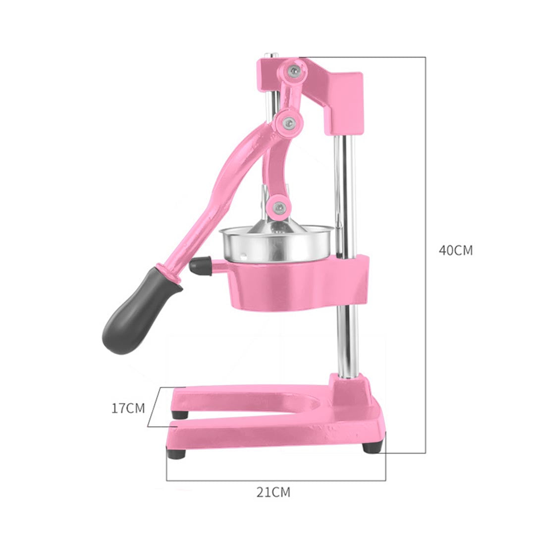 Commercial Manual Juicer Pink