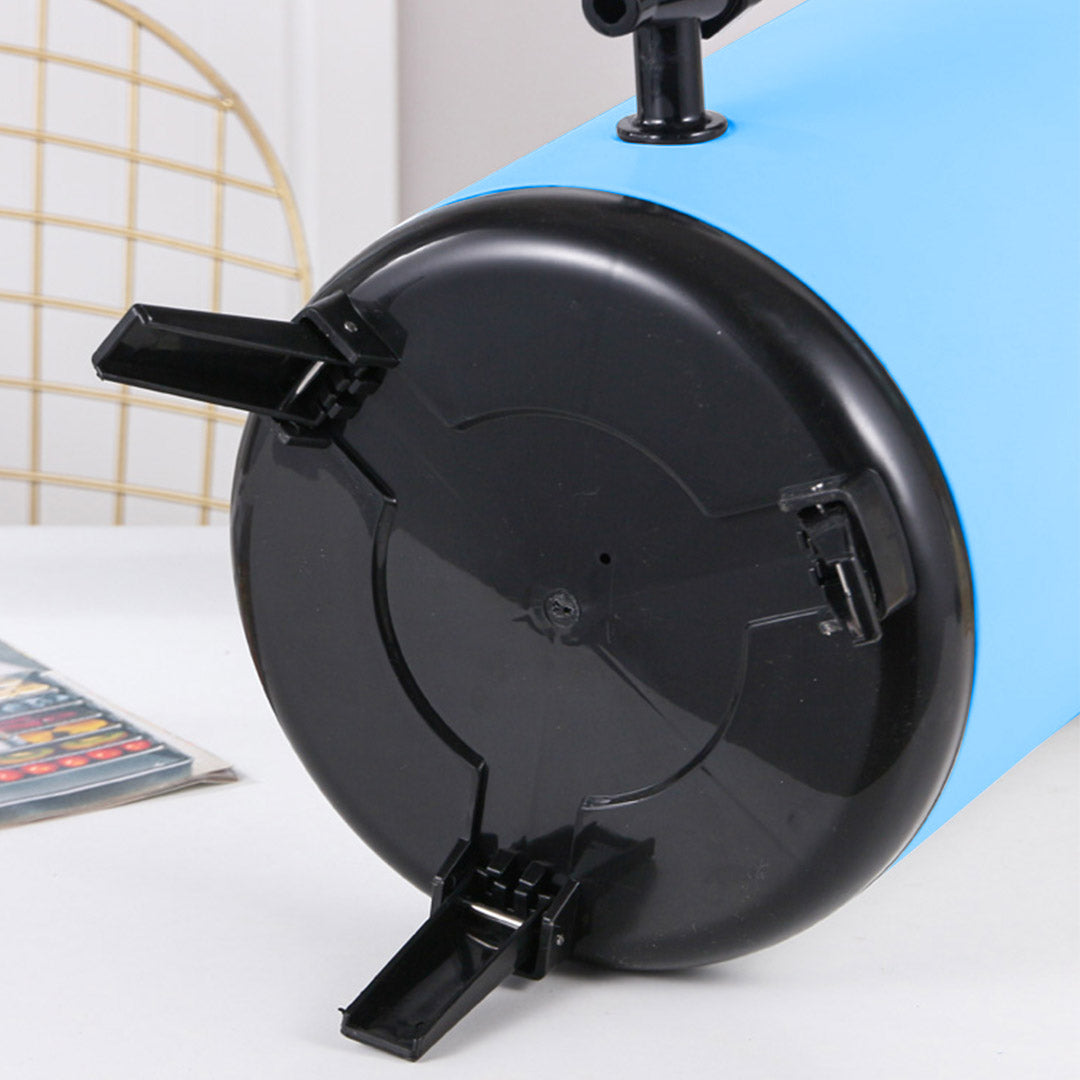 16L Stainless Steel Milk Tea Barrel with Faucet Blue