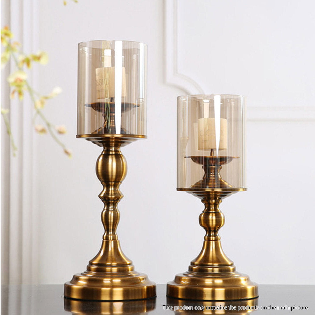 42cm Gold Nordic Candle Holder