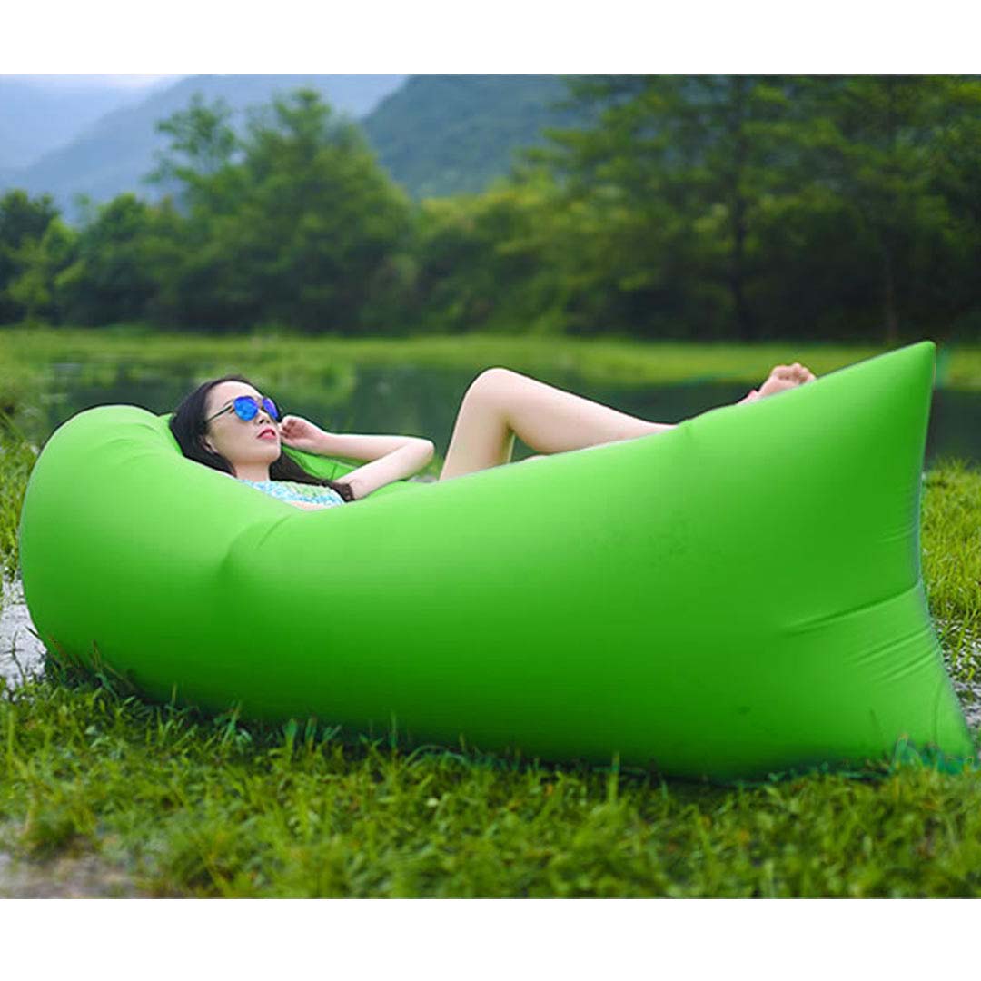 Inflatable Air Sofa Green