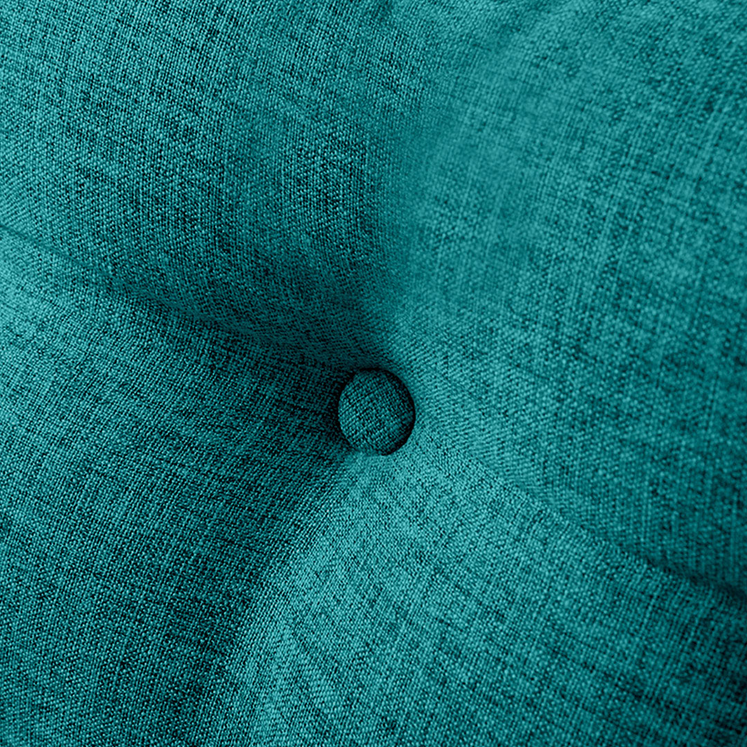 SOGA 120cm Blue Green Wedge Bed Cushion