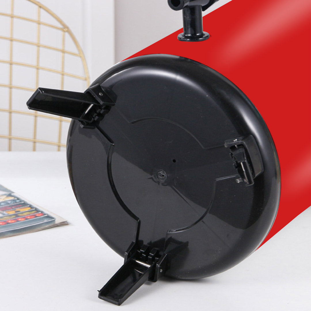 12L Stainless Steel Milk Tea Barrel with Faucet Red