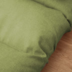 Floor Recliner Lazy Sofa Yellow Green