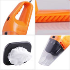 Portable Car Set Inflatable Air Bed Mattress Storage Organiser Handheld Vacuum Cleaner Blue