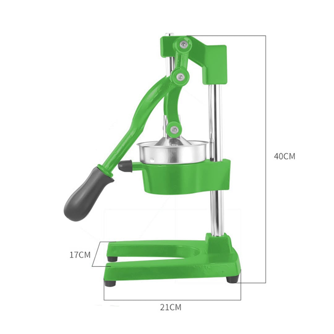 Commercial Manual Juicer Green