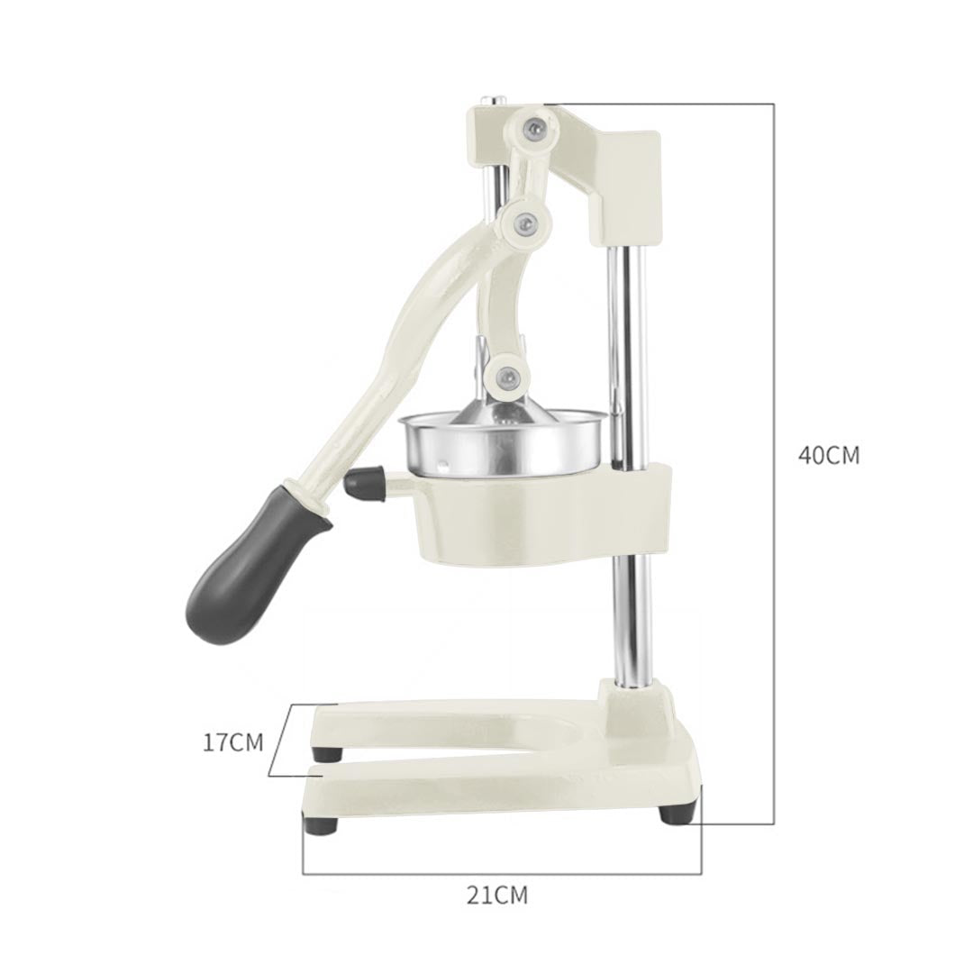Commercial Manual Juicer White