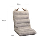 Grey Siamese Cushion with Buffalo Ears