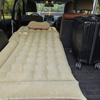 Beige Inflatable Car Boot Mattress