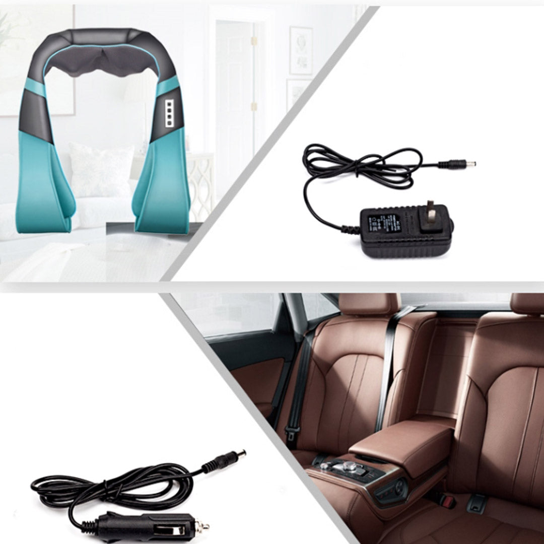 Electric Kneading Body Massager Blue