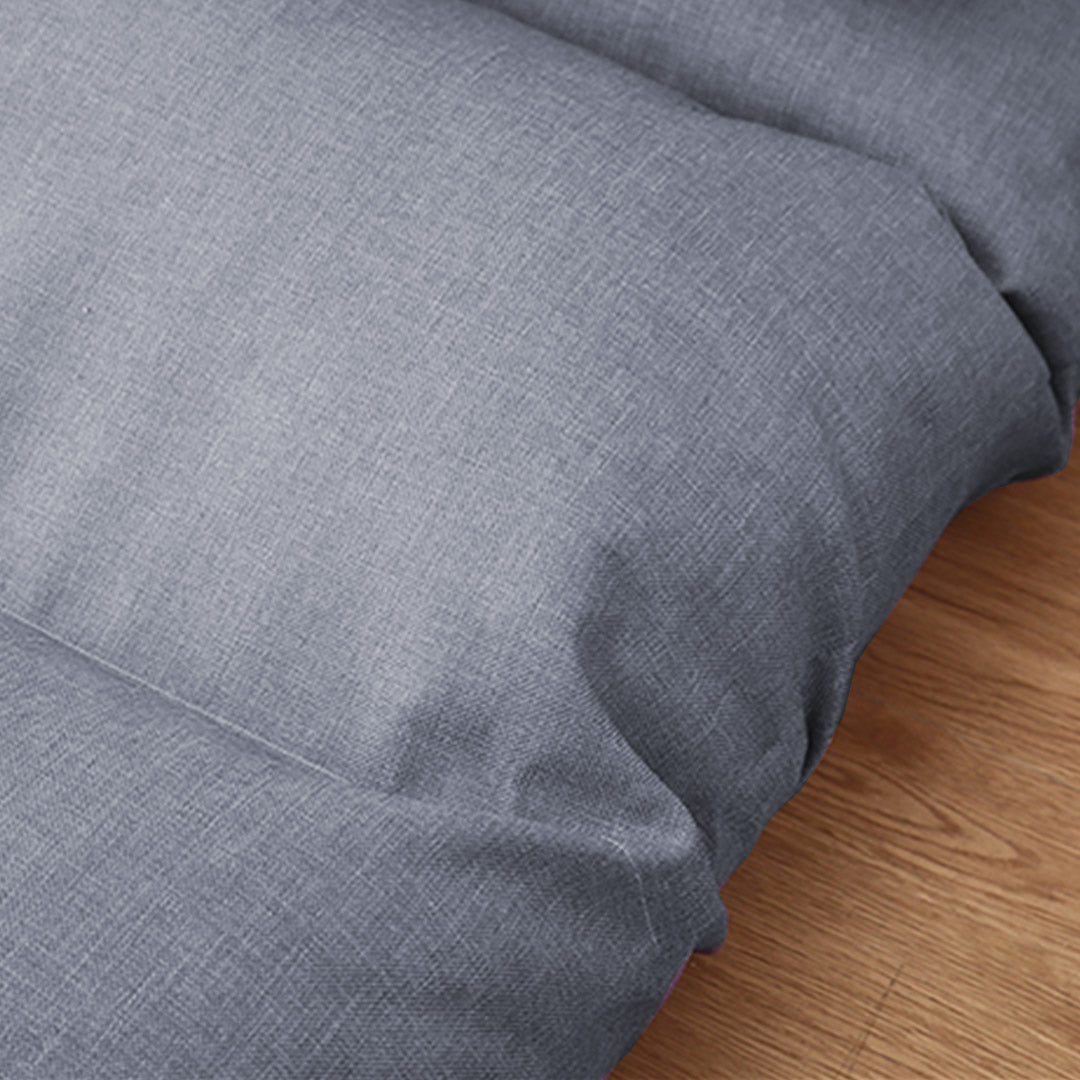 Floor Recliner Lazy Sofa Grey