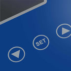Digital Glass LCD Scales Blue