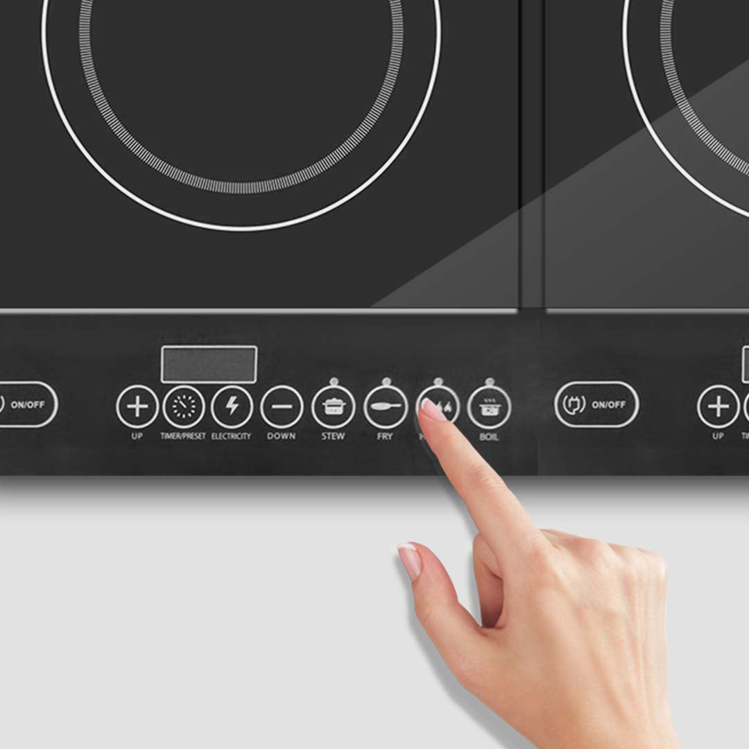 Electric Smart Induction Double Cooktop