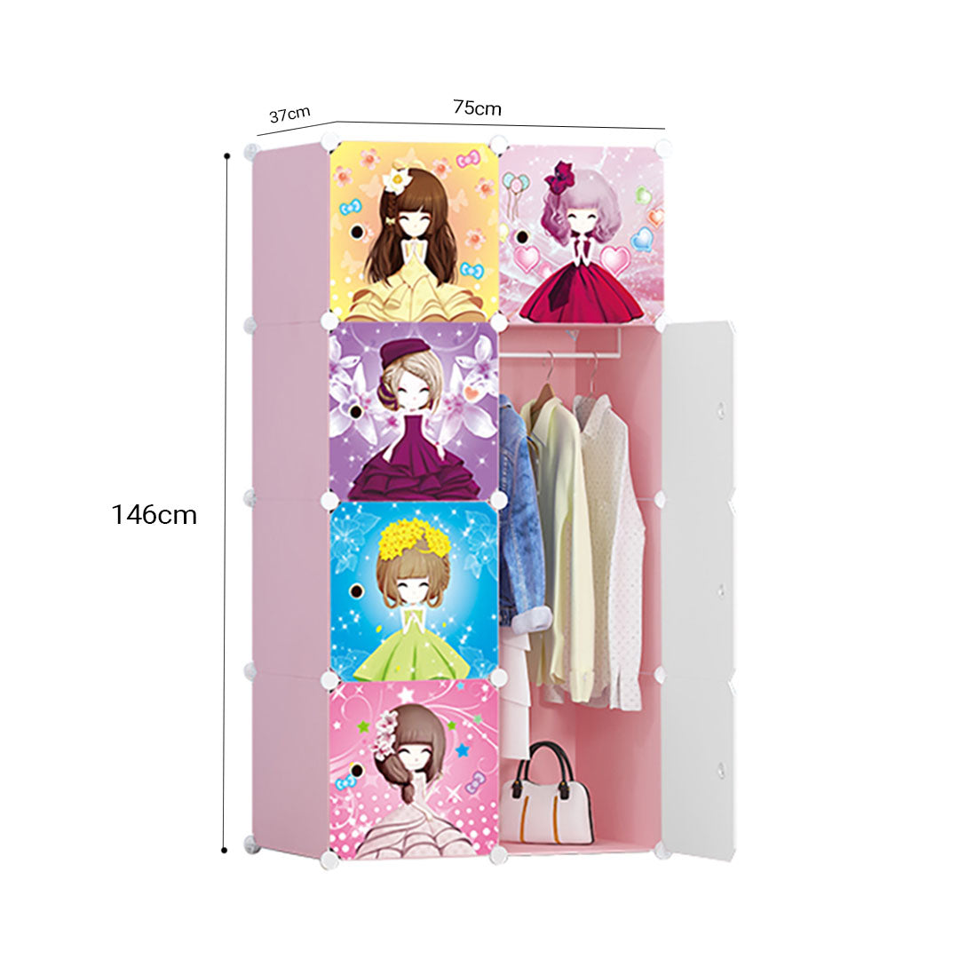 8 Cubes Princess Portable Wardrobe