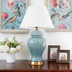 Ceramic Table Lamp Blue