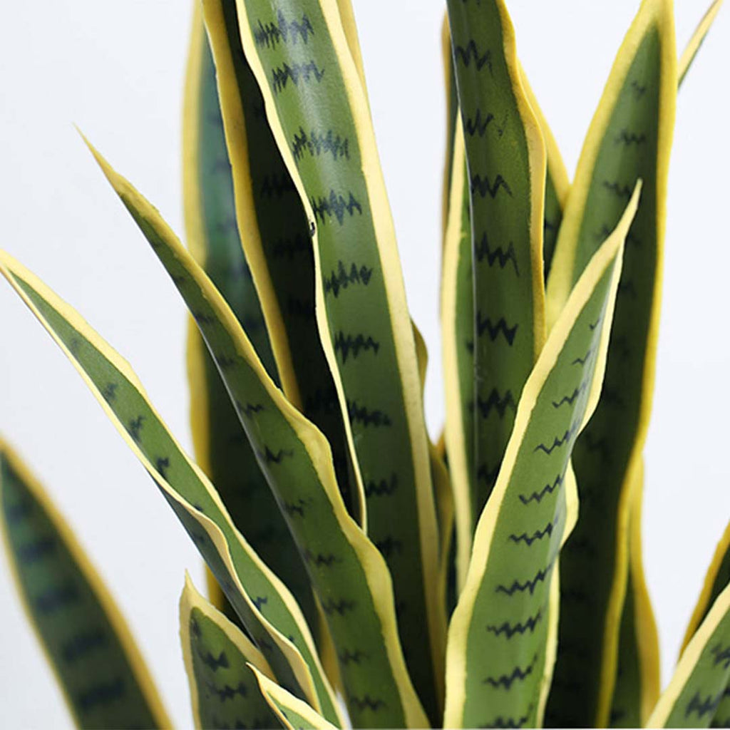 70cm Artificial Yellow Edge Tiger Piran Plant