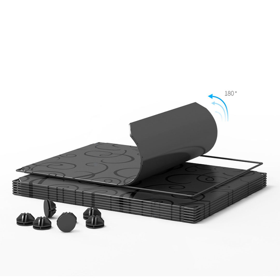 6 Cubes Black Portable Wardrobe