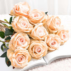 20pcs Artificial Silk Rose Bouquet Champion
