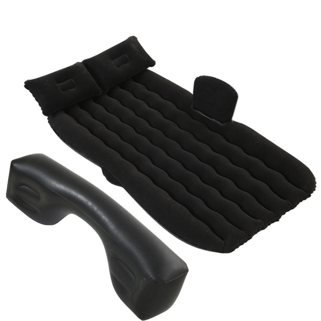 Black Ripple Inflatable Car Mattress