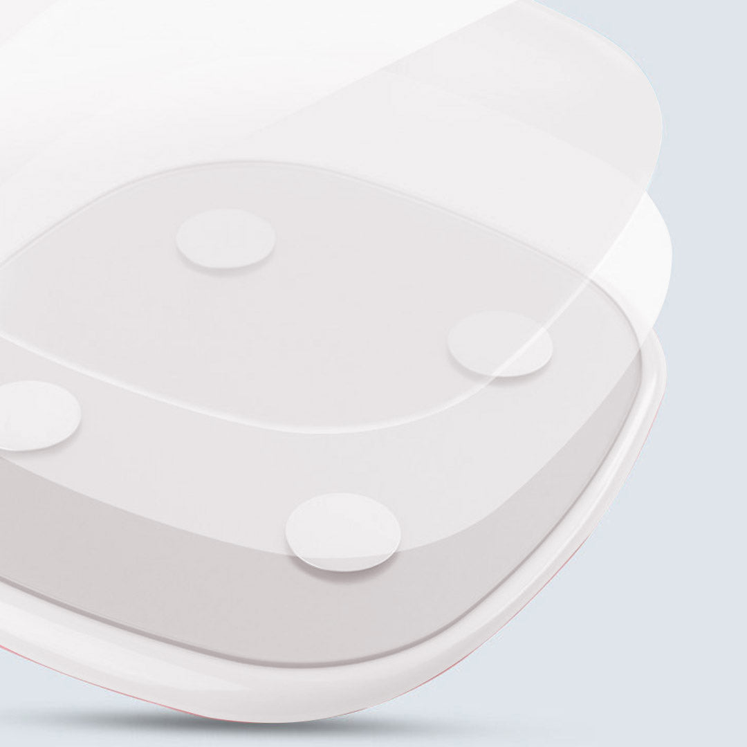 180kg Digital Fitness Electronic Scales White