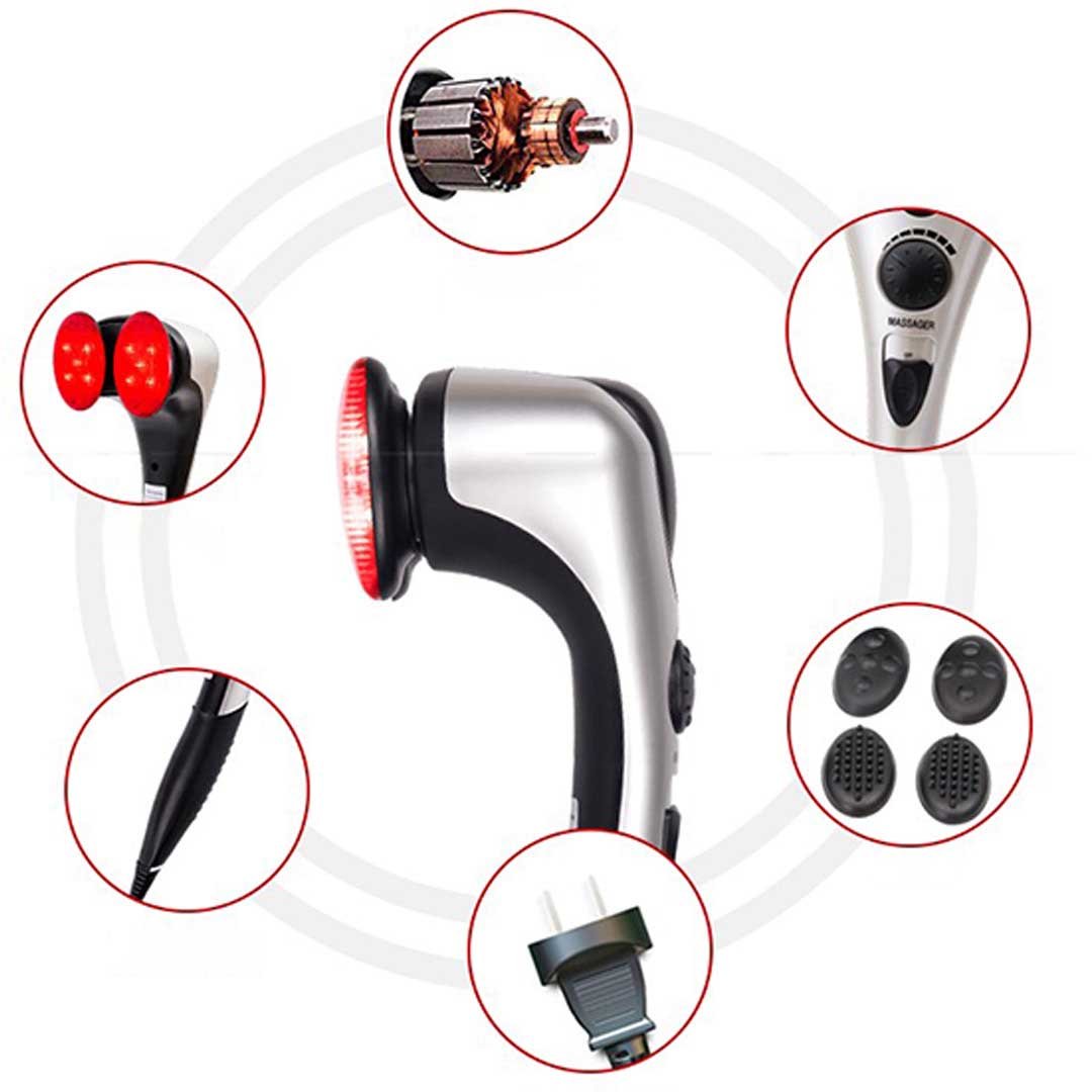 Deluxe Handheld Percussion Full Body Massager